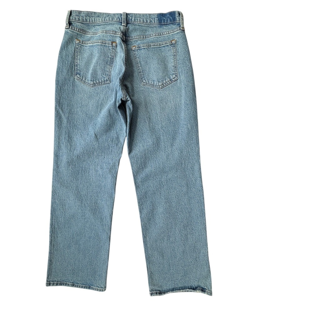 Abercrombie & Fitch The Baggy Low Rise Jeans Womens 27 4S Light Wash Blue NWT - Picture 12 of 12